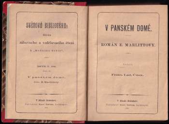 Eugenie Marlitt: V panském domě