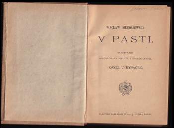 Wacław Sieroszewski: V pasti