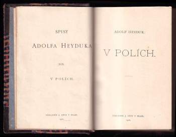 Adolf Heyduk: V polích