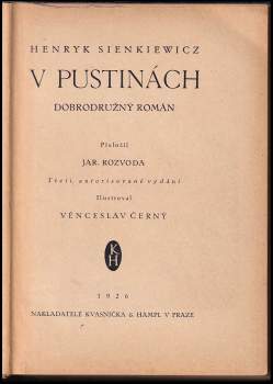 Henryk Sienkiewicz: V pustinách