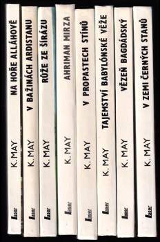 V Říši stříbrného lva I - VIII - KOMPLETNÍ SÉRIE - V zemi černých stanů + Vězeň bagdádský + Tajemství Babylónské věže + V propastech stínů + Ahriman Mirza + Růže ze Šírázu + V bažinách Ardistanu + Na hoře Alláhově