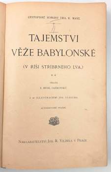 Karl May: V říši stříbrného lva - Tajemství věže babylonské