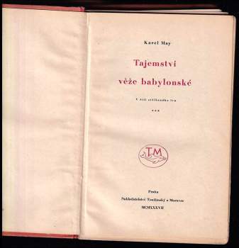 Karl May: Tajemství věže babylonské - V říši stříbrného lva III.