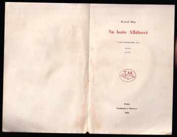 Karl May: Na hoře Alláhově - V říši stříbrného lva 8