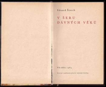 Eduard Štorch: V šeru dávných věků