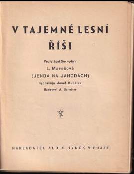 Lota Marešová: V tajemné lesní říši