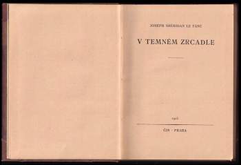 Joseph Sheridan Le Fanu: V temném zrcadle