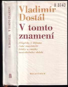 Vladimír Dostál: V tomto znamení