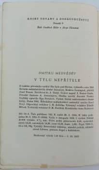 Dmitrij Nikolajevič Medvedev: V týlu nepřítele