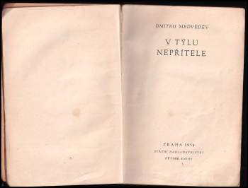 Dmitrij Nikolajevič Medvedev: V týlu nepřítele