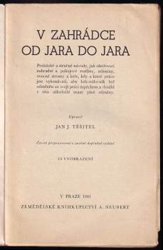 V zahrádce od jara do jara
