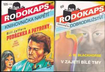 2X Rodokaps knihovnička dobrodržství: V zajetí bílé tmy + Pudřenka a patrony