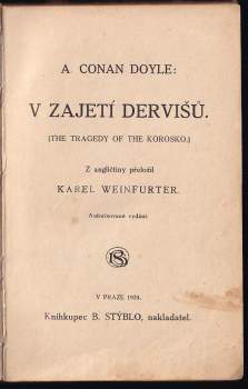 Arthur Conan Doyle: V zajetí dervišů