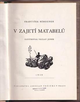 František Běhounek: V zajetí Matabelů