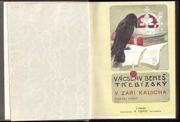 Václav Beneš-Třebízský: V záři kalicha