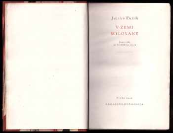 Julius Fučík: V zemi milované