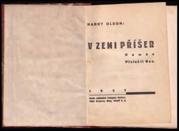 Harry F Olson: V zemi příšer