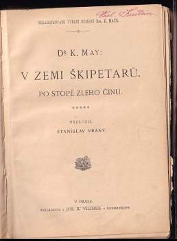 Karl May: V zemi Škipetarů