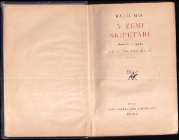 Karl May: V zemi Škipetarů
