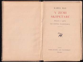 Karl May: V zemi Škipetarů