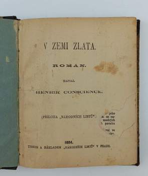 Hendrik Conscience: V zemi zlata