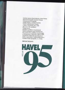 Václav Havel: Václav Havel '95