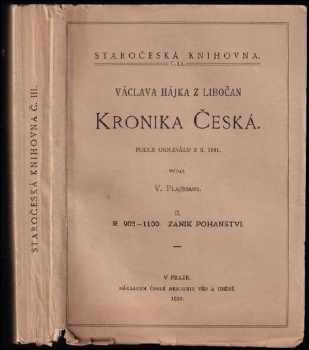 Václava Hájka z Libočan Kronika česká