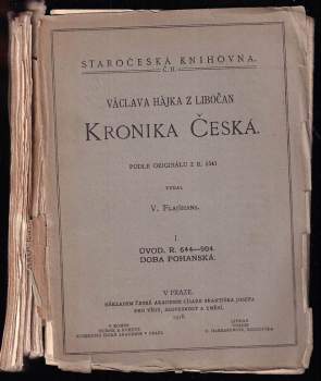 Václav Hájek z Libočan: Václava Hájka z Libočan Kronika česká