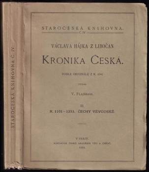 Václav Hájek z Libočan: Václava Hájka z Libočan Kronika česká