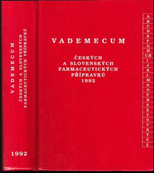Vademecum českých a slovenských farmaceutických přípravků 1992 (1992, Spofa Pharmaceutica) - ID: 830410