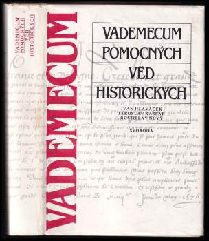 Jaroslav Kašpar: Vademecum pomocných věd historických