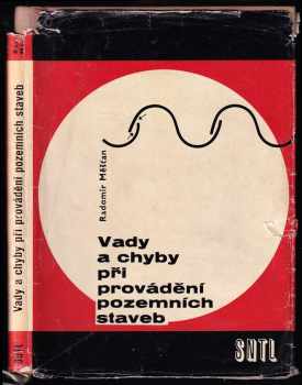 Vady a chyby při provádění pozemních staveb