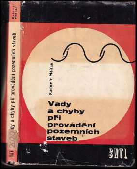 Vady a chyby při provádění pozemních staveb