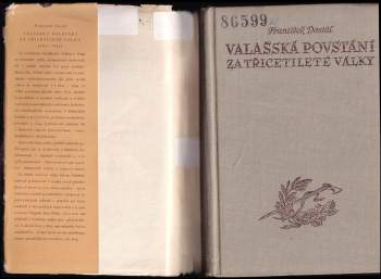 František Dostál: Valašská povstání za třicetileté války (1621-1644)