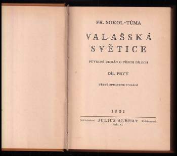 František Sokol Tůma: Valašská světice