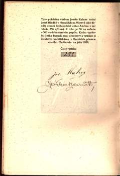 Josef Kalus: Valašský král