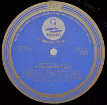 Frédéric Chopin: Valčíky - Scherza - Preludia (3xLP+ BOOKLET)