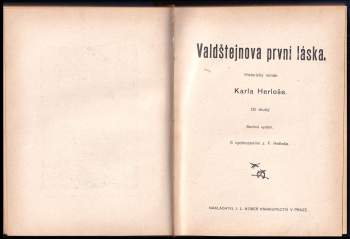Karl Herloßsohn: Valdštejnova první láska