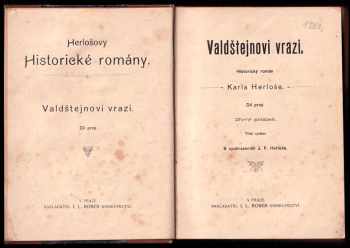 Karl Herloßsohn: Valdštejnovi vrazi