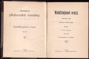 Karl Herloßsohn: Valdštejnovi vrazi