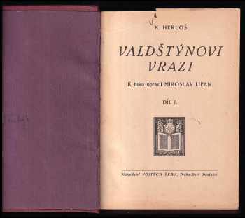 Karl Herloßsohn: Valdštýnovi vrazi