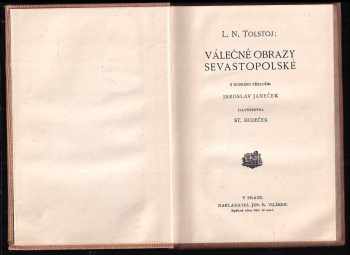 Lev Nikolajevič Tolstoj: Válečné obrazy sevastopolské