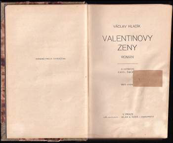 Václav Hladík: Valentinovy ženy