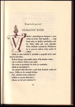 Vítězslav Nezval: Valerie a týden divů