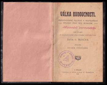Jan Bloch: Válka budoucnosti