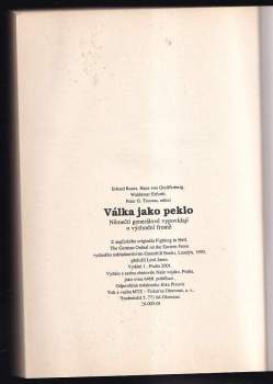Erhard Rauss: Válka jako peklo