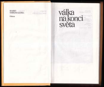 Mario Vargas Llosa: Válka na konci světa