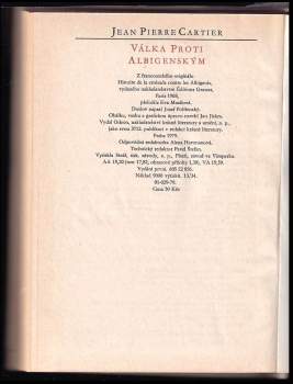 Jean-Pierre Cartier: Válka proti Albigenským