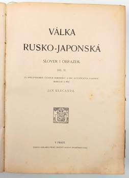 Jan Klecanda: Válka rusko-japonská