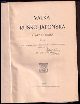 Jan Klecanda: Válka rusko-japonská